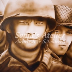 Sonjas-Atelier-Airbrush-Schilderen-Sepia-02